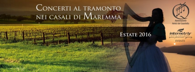 CONCERTI AL TRAMONTO NEI CASALI DI MAREMMA