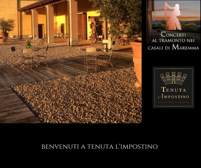 CONCERTI AL TRAMONTO CASALI DI MAREMMA TENUTA IMPOSTINO