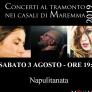 CONCERTI AL TRAMONTO CASALI DI MAREMMA - eventi in maremma