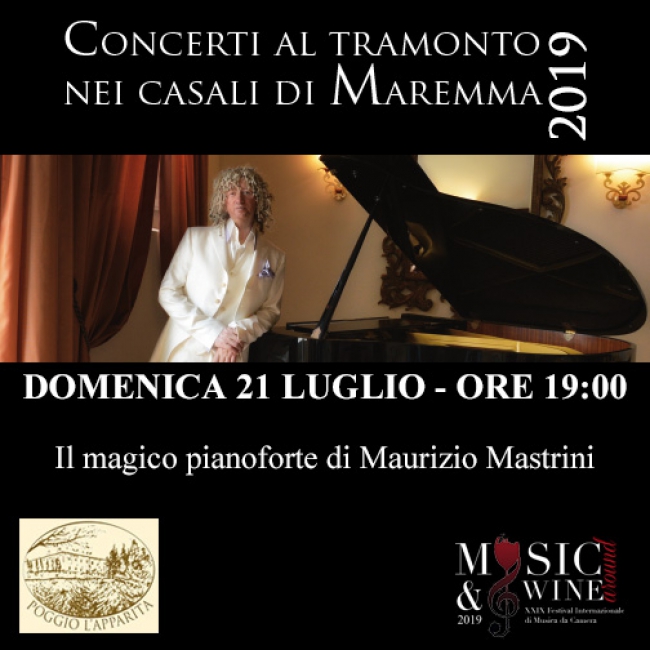 CONCERTI AL TRAMONTO CASALI DI MAREMMA - eventi in maremma