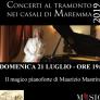 CONCERTI AL TRAMONTO CASALI DI MAREMMA - eventi in maremma