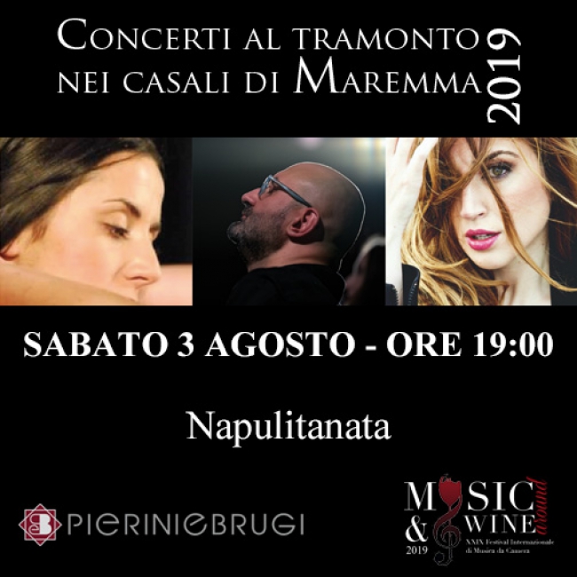 CONCERTI AL TRAMONTO CASALI DI MAREMMA 2019 - PIERINI & BRUGI